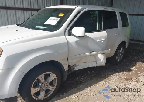 2013 Honda Pilot Ex-L from USA, damaged, VIN 5FNYF3H75DB015377